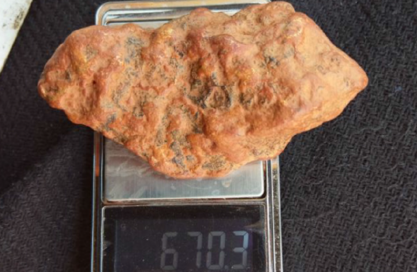 Magnetic has recovered its largest nugget so far from the Mertondale project in Western Australia 