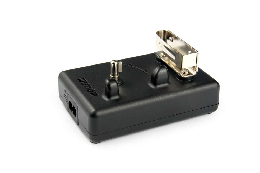 Portable Charger: NWB-20 Close up view socket