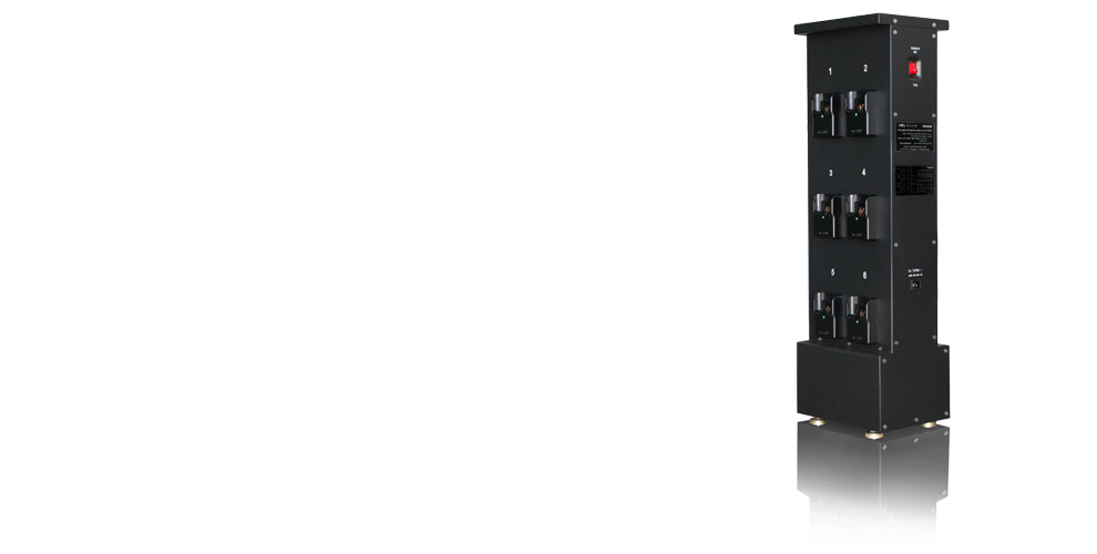 WISDOM NWCR-12B: High-efficiency Charger Rack