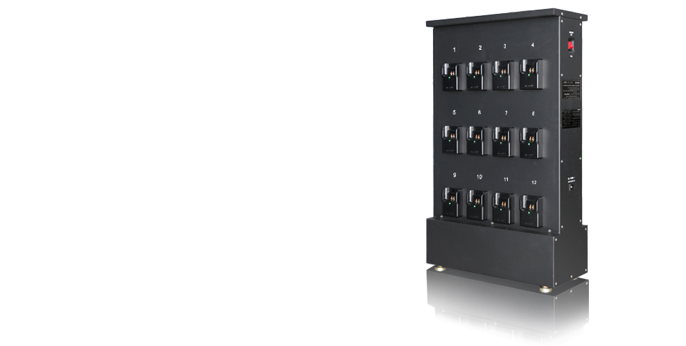 WISDOM NWCR-24B: High-efficiency Charger Rack